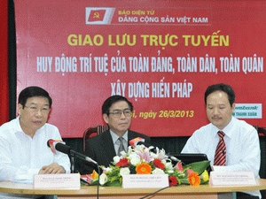 ລະດົມພູມປັນຍາຂອງທົວພັກ, ທົ່ວປວງຊົນ, ທົ່ວກອງທັບເຂົ້າໃນການສ້າງລັດຖະທຳມະນູນ